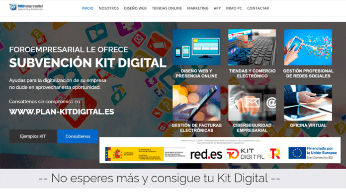 Plan Kit Digital Subvención