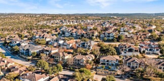 Construcción masiva de viviendas en Austin