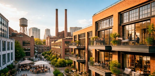 Viviendas en zonas industriales de Madrid