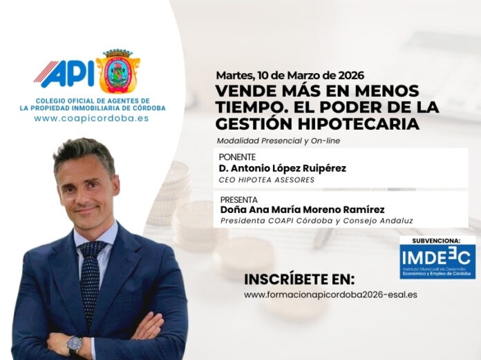 CURSO VENDE MÁS EN MENOS TIEMPO. EL PODER DE LA GESTIÓN HIPOTECARIA