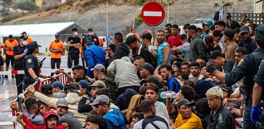 Ceuta, inmigración marroqui