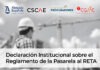 Abogacía, Arquitectos, Procuradores y Arquitectos Técnicos trasladan a la ministra Saiz la urgencia de culminar el reglamento de la Pasarela al RETA Declaración institucional sobre RETA